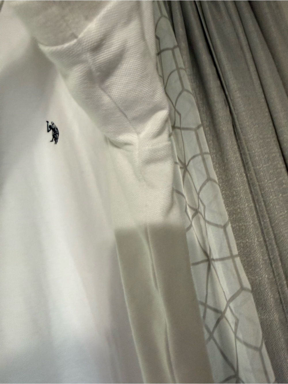 Polo by Ralph Lauren White Polo with Navy Pony Logo - Picture 6 of 9